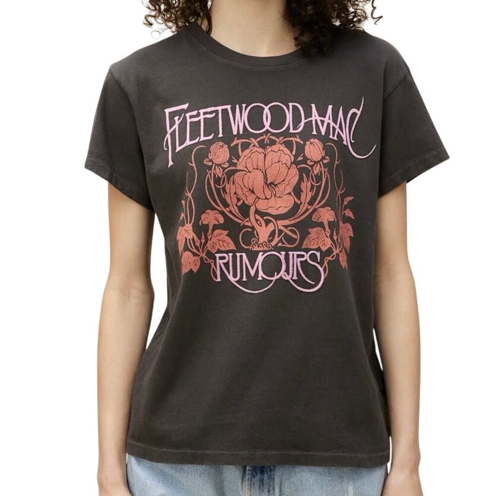 DAYDREAMER Fleetwood Mac Floral Tour Tee Size XL or 2X New without Tag MSRP $95